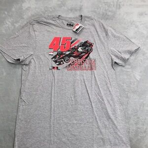 IndyCar  Christian  Lundgaard  #45 Graphic Tee Size XL New